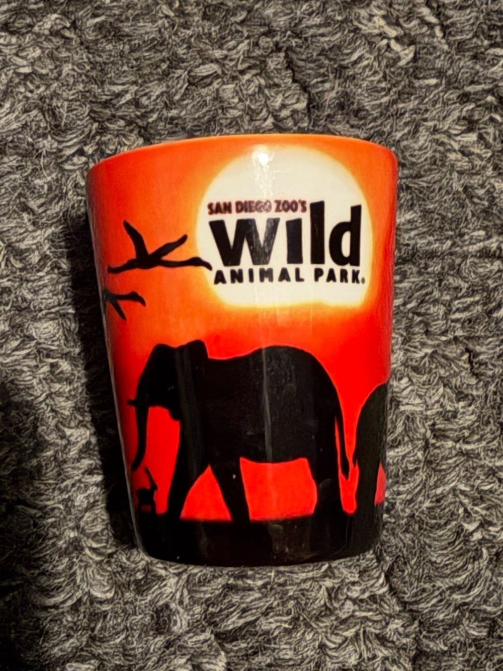 San Diego zoos wild animal park shot glass
